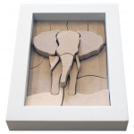 Small elephant - 3D puzzle by Esarts
